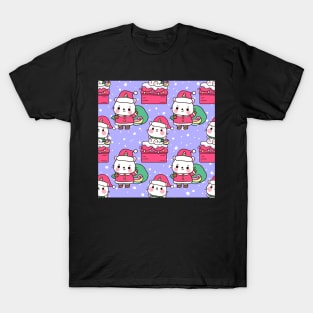 Santa Unicorn Kitty T-Shirt